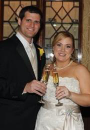 Wedding with Champagne