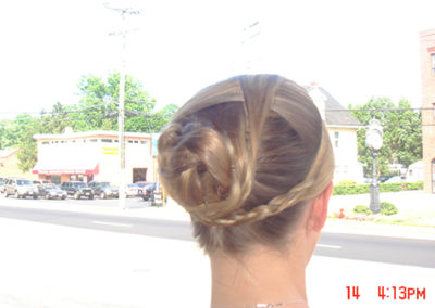 Braids Into A Bun